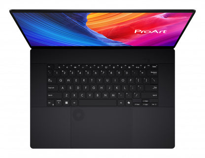 Laptop Worstation Asus Studiobook Proart P16 H7606 Amd Ryzen Ai R9 Hx370 64gb 2 Tb Ssd 16 Pulgadas Touch Oled Win 11 Home Negro Lector De Huella Sd Card Reader Nv Rtx 4070 8gb Grado Militar 1 AÑo G