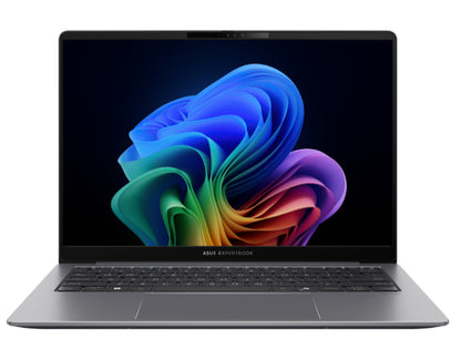 Laptop Asus Expertbook Ia P5405csa, Copilot + Pc, Core Ultra 7 258v Intel Ai Boost Npu Up To 47 Tops, 32gb, 1tb Ssd, 14 Pulgadas Wqxga, Win 11 Pro, Misty Grey, Grado Militar, 1 AÑo De Garantia