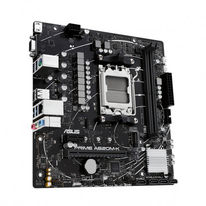 Mb Asus A620 Amd S-am5 9a Gen /2x Ddr5 5200 /hdmi /vga /m.2 /4x Usb 3.2 /micro Atx /gama Basica