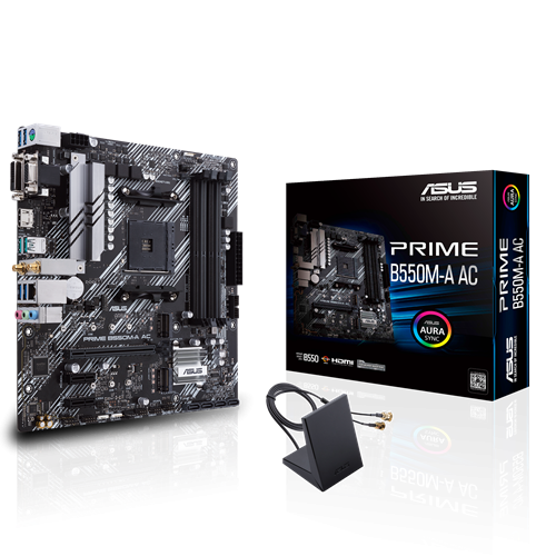 Mb Asus B550 Amd S-am4 3a Gen/4x Ddr4 2666/hdmi/dvi/d-sub/m.2/6x Usb 3.2/wifi/bluetooth/micro Atx/gama Media/rgb