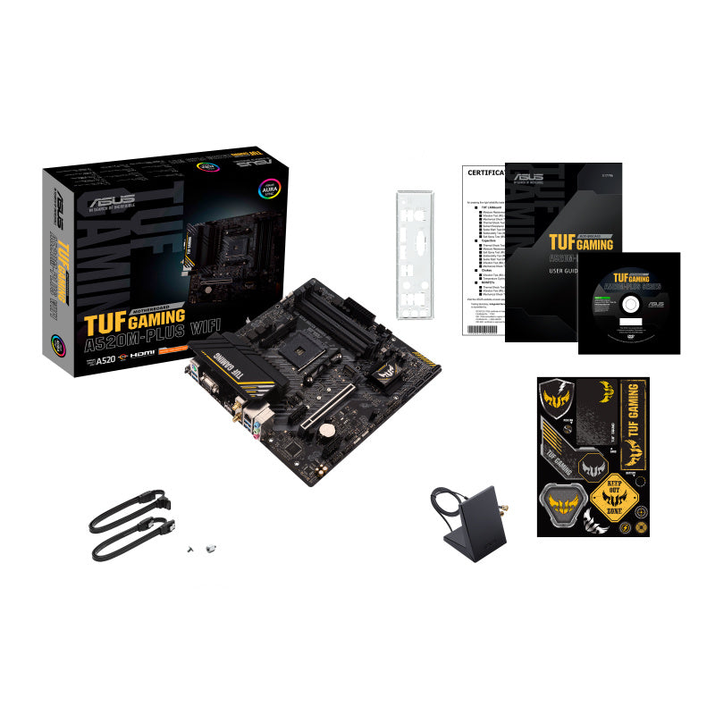 Mb Asus A520 Amd S-am4 5a Gen/4x Ddr4 2800/2x Dp/hdmi/d-sub/m.2/4x Usb3.2/micro Atx/gama Basica
