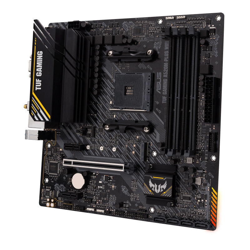 Mb Asus A520 Amd S-am4 5a Gen/4x Ddr4 2800/2x Dp/hdmi/d-sub/m.2/4x Usb3.2/micro Atx/gama Basica