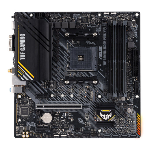 Mb Asus A520 Amd S-am4 5a Gen/4x Ddr4 2800/2x Dp/hdmi/d-sub/m.2/4x Usb3.2/micro Atx/gama Basica