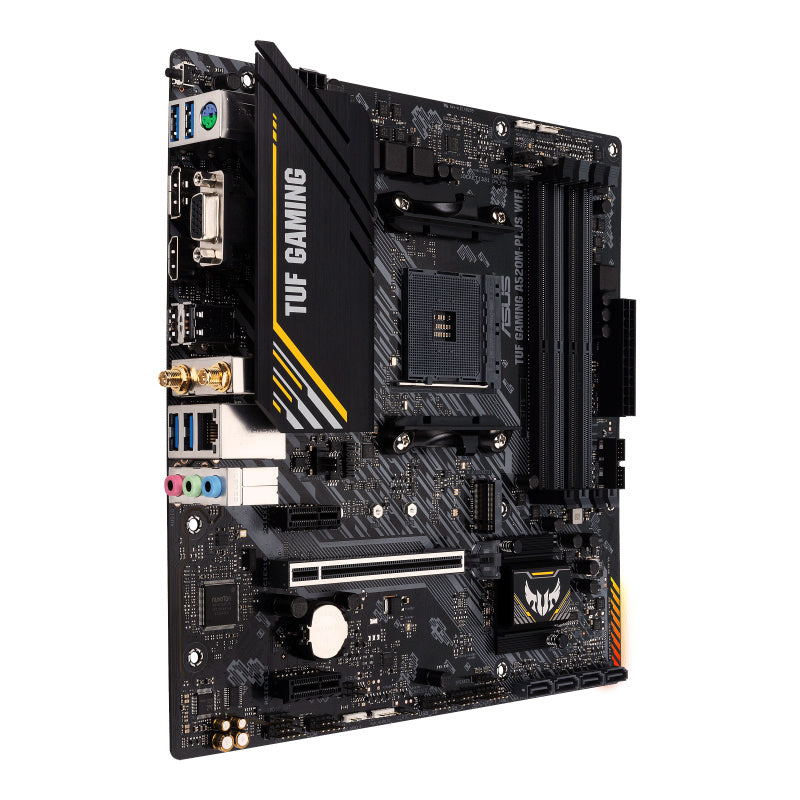 Mb Asus A520 Amd S-am4 5a Gen/4x Ddr4 2800/2x Dp/hdmi/d-sub/m.2/4x Usb3.2/micro Atx/gama Basica