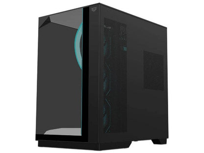 Gabinete Gamer Balam Rush Tank Majestic 7600 / Media Torre / Atx/micro Atx- Mini Itx / Ventiladores Argb / Triple Panel De Cristal Templado / Negro / Br-941495