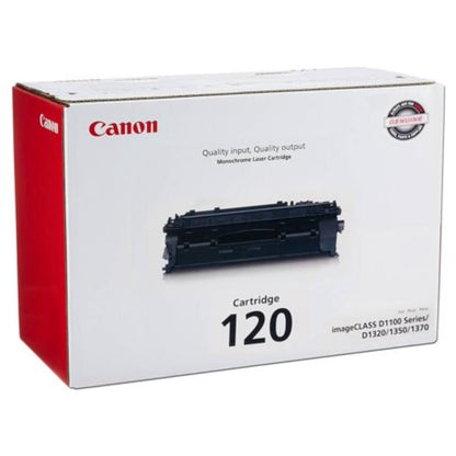Toner Canon 120 Negro,rendimiento 5,000 Paginas,compatible: D1370,d1350,d1520,d1550,d1320,d1150,d1180,d1120,d1170