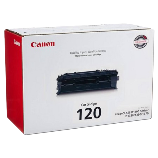 Toner Canon 120 Negro,rendimiento 5,000 Paginas,compatible: D1370,d1350,d1520,d1550,d1320,d1150,d1180,d1120,d1170
