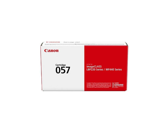Toner Canon 057 Negro, Rendimiento 3,100 Paginas, Compatible: Lbp226dw, Mf445dw