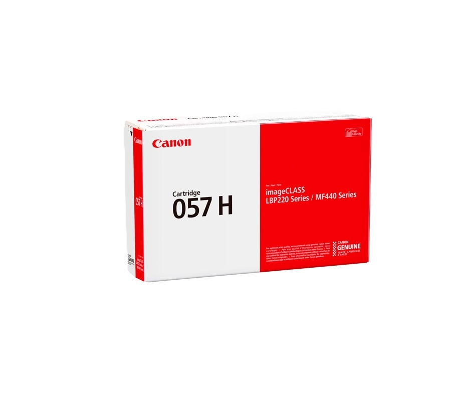 Toner Canon 057 H Negro, Rendimiento 10,000 Paginas, Compatible Lbp226dw, Mf445dw