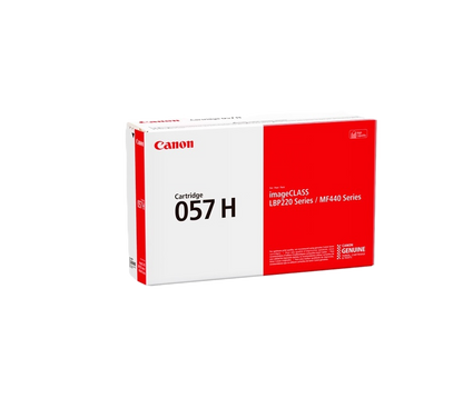 Toner Canon 057 H Negro, Rendimiento 10,000 Paginas, Compatible Lbp226dw, Mf445dw