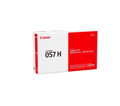 Toner Canon 057 H Negro, Rendimiento 10,000 Paginas, Compatible Lbp226dw, Mf445dw