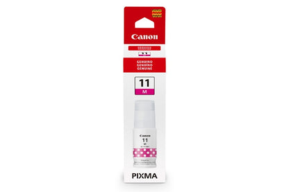 Botella De Tinta Canon Gi-11m Magenta,rendimiento 7,700 Paginas,compatible G3160,g2160.