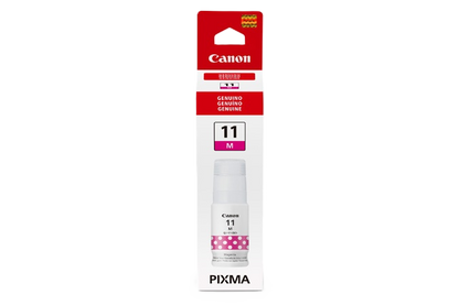 Botella De Tinta Canon Gi-11m Magenta,rendimiento 7,700 Paginas,compatible G3160,g2160.