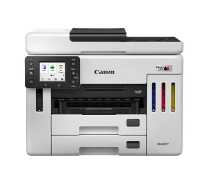 Multifuncional Canon Gx7110 4 En 1, ImpresiÓn, Copia, Escaneo, Fax,  Tinta Continua, 45 Ppm Negro Y 25 Ppm A Color, Usb, Wifi, Ethernet, Consumibles Gi-16 Bk 167 Ml, C,m, Y 132 Ml.