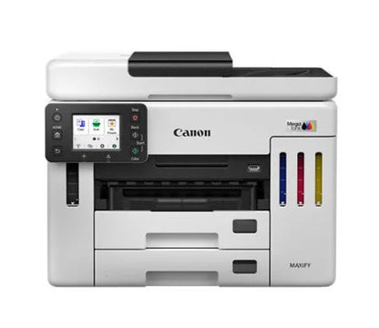 Multifuncional Canon Gx7110 4 En 1, ImpresiÓn, Copia, Escaneo, Fax,  Tinta Continua, 45 Ppm Negro Y 25 Ppm A Color, Usb, Wifi, Ethernet, Consumibles Gi-16 Bk 167 Ml, C,m, Y 132 Ml.
