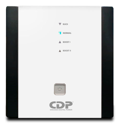 Regulador De Voltaje Cdp De 5000va/2500w 8 Cont