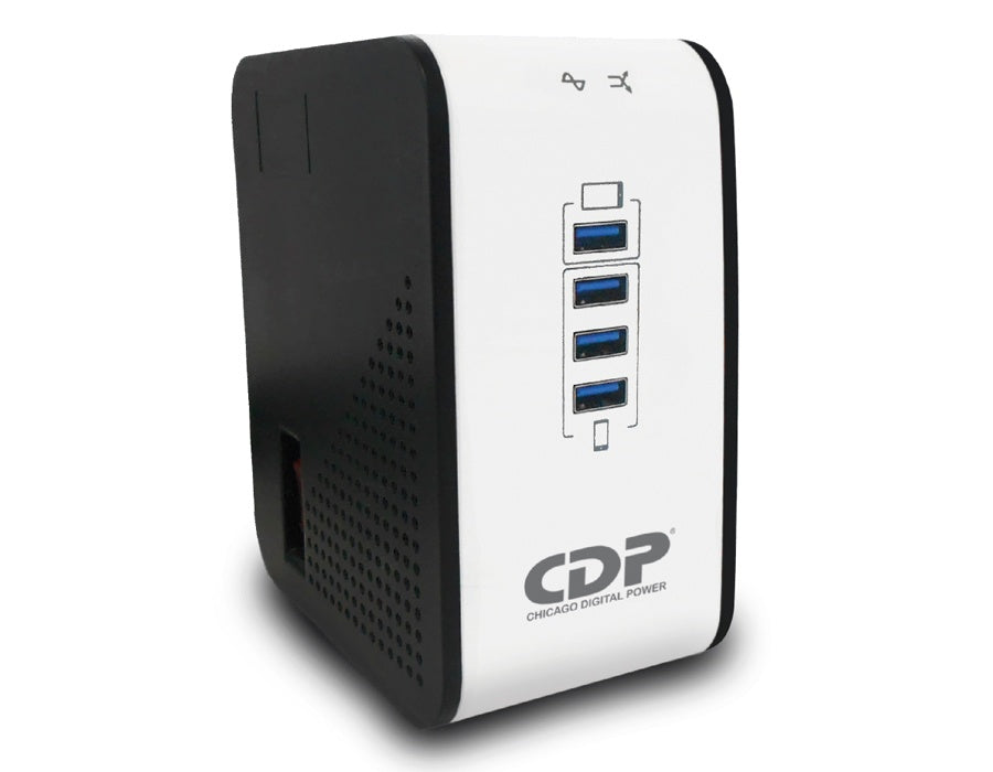 Regulador De Voltaje Cdp De 1000va/500w 8 Cont