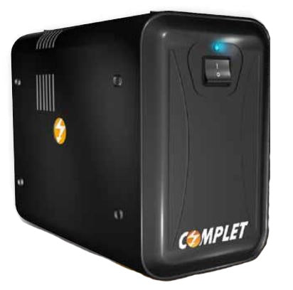 No Break Modelo Complet Eri-5-017 Con Regulador Y Supresor Integrado Mt 505,  500va / 250w Respaldo 12 Mins Carga Media / 5 Mins Carga Maxima 8 Contactos. Garantia 60 Meses 24 En Baterias