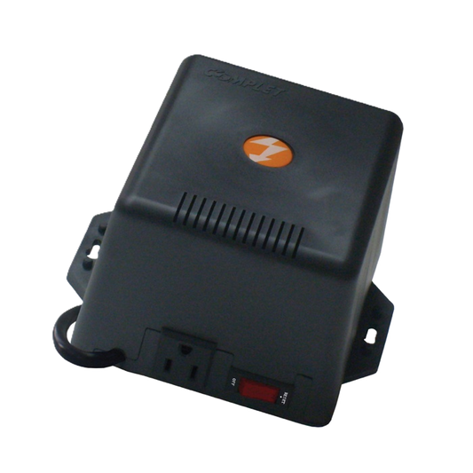 Regulador De Voltaje Complet Rh 1500 Con Supresor De Picos Modelo Erv-5-019, 1500va/1500w 1 Contacto 120v 5 AÑos Garantia Hogar Oficina Comercio