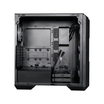 Gabinete Cooler Master Masterbox Haf 500/ Negro/midi Tower/micro-atx/ventana Argb.