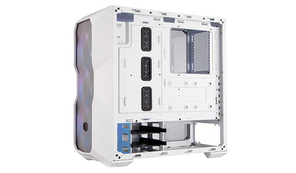 Gabinete Cooler Master Td500 Mesh/blanco/media Torre/itx/atx/ssi Ceb/eatx/cristal Templado/argb/gamer