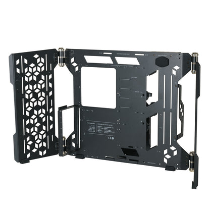 Gabinete Cooler Master Masterframe 700 Con Ventana, Full Tower, Atx/eatx/micro-atx/mini-itx/ssi Ceb/xl-atx, Usb 3.1/3.2, Sin Fuente, Sin Ventiladores Instalados, Negro