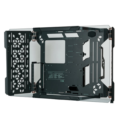 Gabinete Cooler Master Masterframe 700 Con Ventana, Full Tower, Atx/eatx/micro-atx/mini-itx/ssi Ceb/xl-atx, Usb 3.1/3.2, Sin Fuente, Sin Ventiladores Instalados, Negro