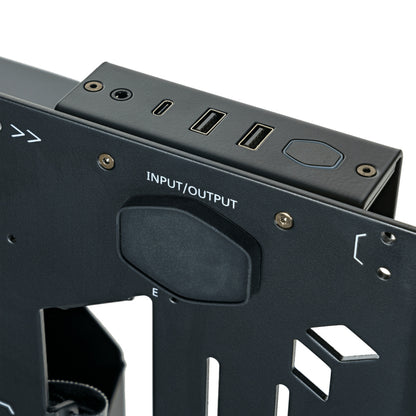 Gabinete Cooler Master Masterframe 700 Con Ventana, Full Tower, Atx/eatx/micro-atx/mini-itx/ssi Ceb/xl-atx, Usb 3.1/3.2, Sin Fuente, Sin Ventiladores Instalados, Negro