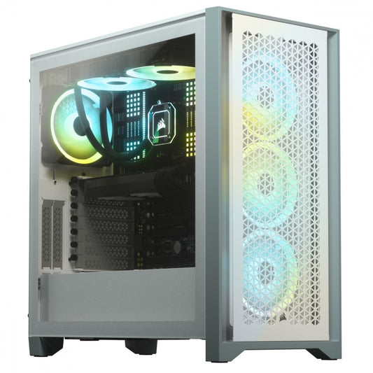 Gabinete Corsair Airflow 4000d/ Blanco /semi-torre /atx /cristal Templado (cc-9011201-ww)