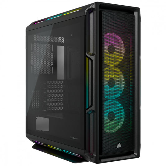 Gabinete Corsair Cue 5000t/negro/semi-torre/atx/cristal Templado/rgb/gamer (cc-9011230-ww)