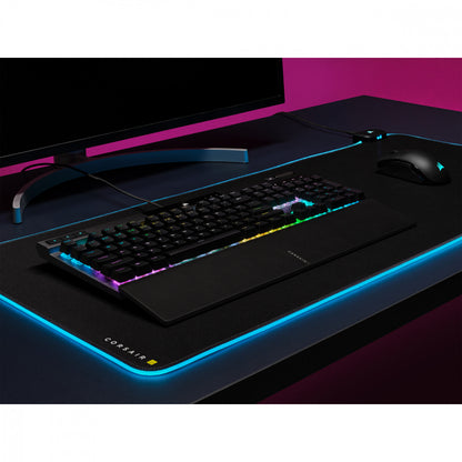 Teclado Corsair K70 Rgb Pro/Óptico-mecÁnico/led Rgb Retroiluminado/corsair Opx/negro/teclas Pbt Negras/ (ch-910941a-na)