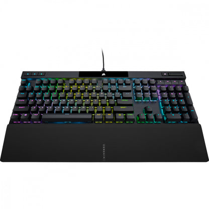 Teclado Corsair K70 Rgb Pro/Óptico-mecÁnico/led Rgb Retroiluminado/corsair Opx/negro/teclas Pbt Negras/ (ch-910941a-na)