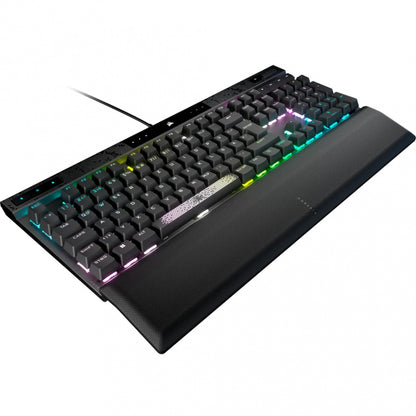 Teclado Corsair K70 Max Rgb/magnÉtico-mecÁnico/ Led Rgb Retroiluminado/ Corsair Mgx /gris/teclas Pbt Negras/ (ch-910961g-na)
