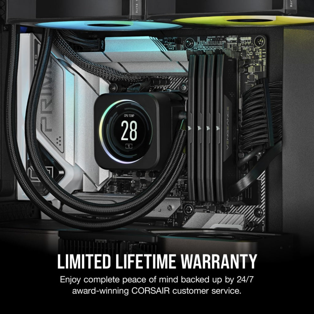 Memoria Ram Corsair Ddr5 Vengeance 48gb 2 X 24gb 6000mt/s Cl30 Black