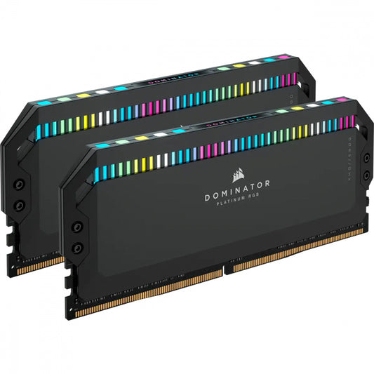 Memoria Ram Corsair Ddr5 Dominator Platinum Rgb 64gb 2x32gb 6000mt/s Cl40 Black Cmt64gx5m2b6000c40
