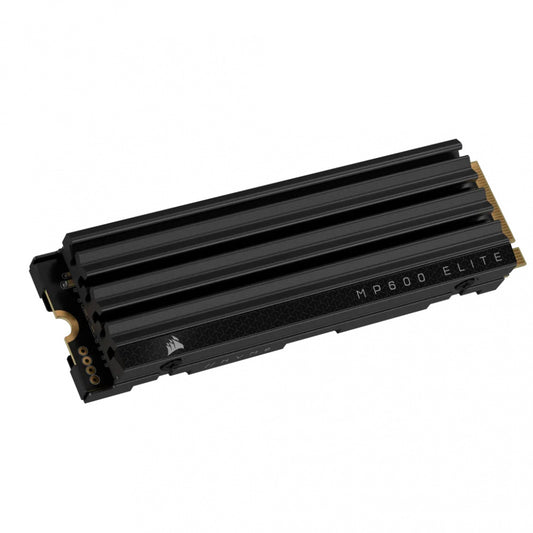 Unidad De Estado Solido Interno Corsair Mp600 Elite 2tb M.2 2280 Nvme Pcie Gen 4x4  Lectura  7000mb/s Escrit 6500mb/s Disipador  (cssd-f2000gbmp600ehs)
