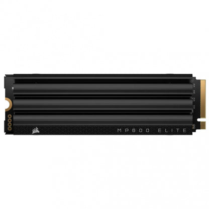 Unidad De Estado Solido Interno Corsair Mp600 Elite 2tb M.2 2280 Nvme Pcie Gen 4x4  Lectura  7000mb/s Escrit 6500mb/s Disipador  (cssd-f2000gbmp600ehs)