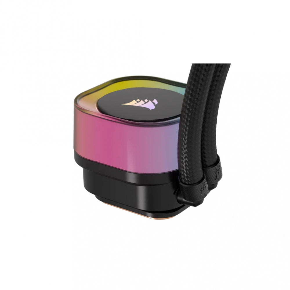 Disipador Con Enfriamiento Liquido Corsair Icue Link H150i Aio / 360 Mm/ S-1700 1200/ Am5 Am4/ Rgb Negro