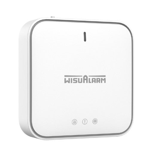 Panel De Alarma/dahua /dhi-hy-gw01a/ Wisualarm/ Gateway Inalambrico Con Comunicacion Dual Ethernet Y Wifi, Cuenta Con 4 Indicadores Led, Centraliza Hasta 24 Dispositivos Wisulink Para Monitoreo A Tra