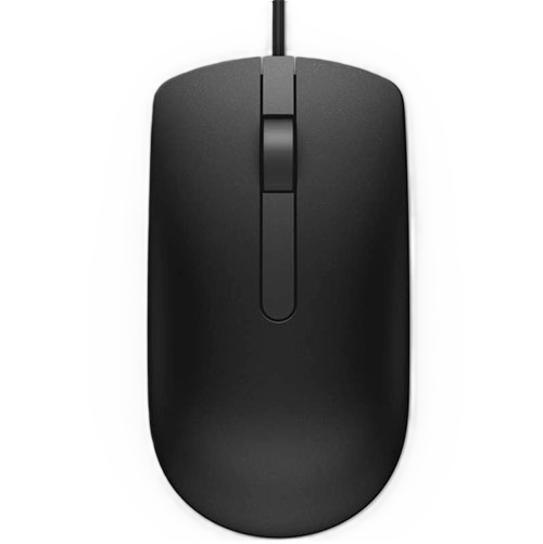 Mouse Optico Dell Usb Negro Ms116