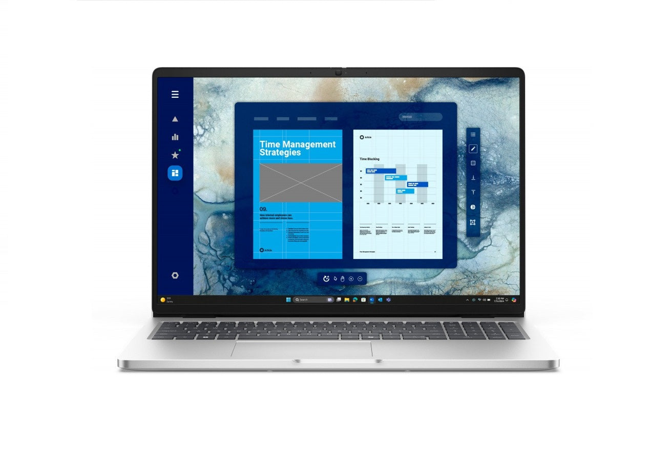 Laptop Dell Pro 16 Copilot Pc Amd Ryzen Ai 7 350 Hasta 50 Tops 16 Gb 512 Gb Ssd 16 Fhd Win11 Pro 3 AÑo De Garantia Plata 3000190630732.1