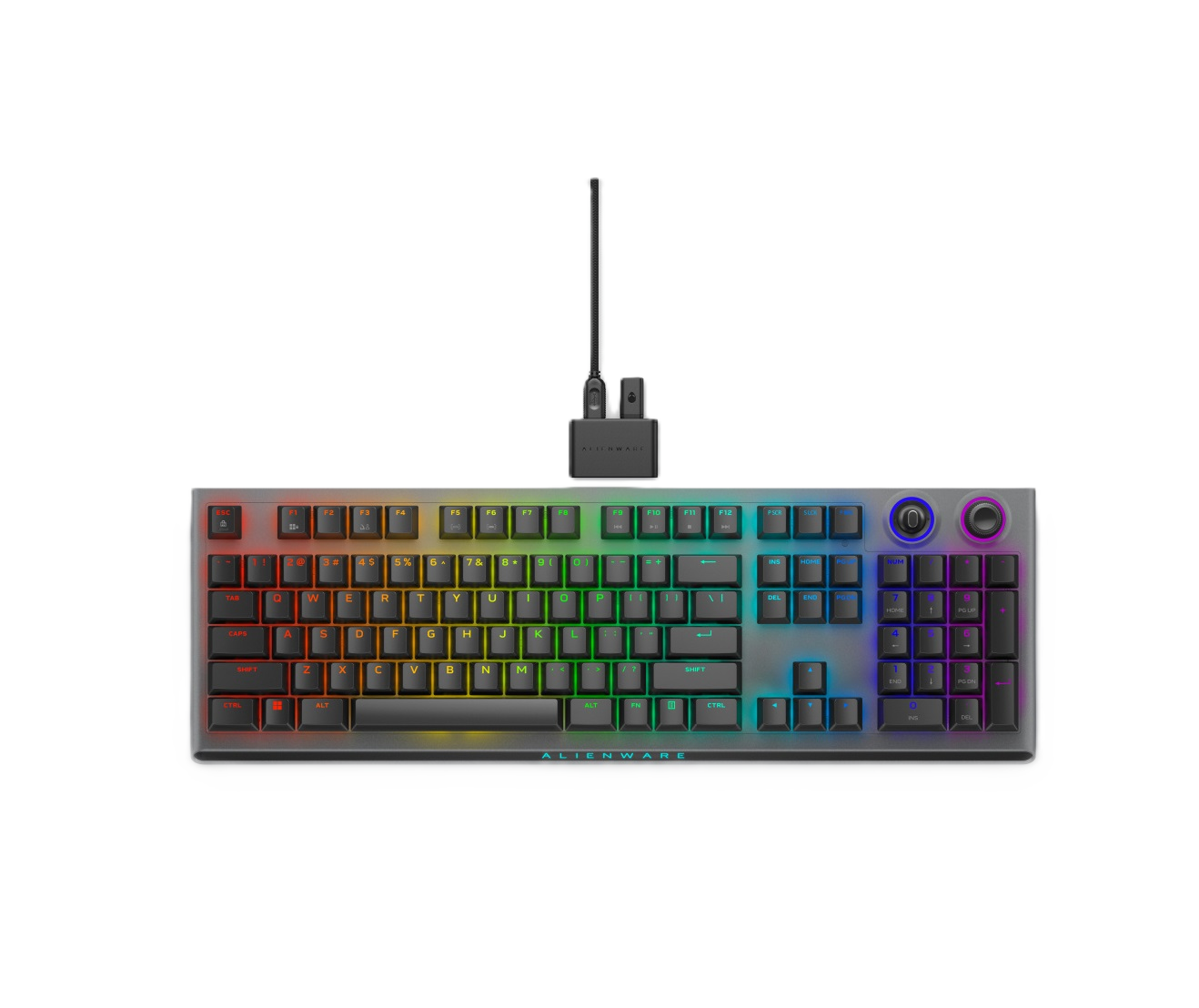 Teclado Alambrico Dell Alienware Tri-mode Gaming Aw92k 520-bbcg