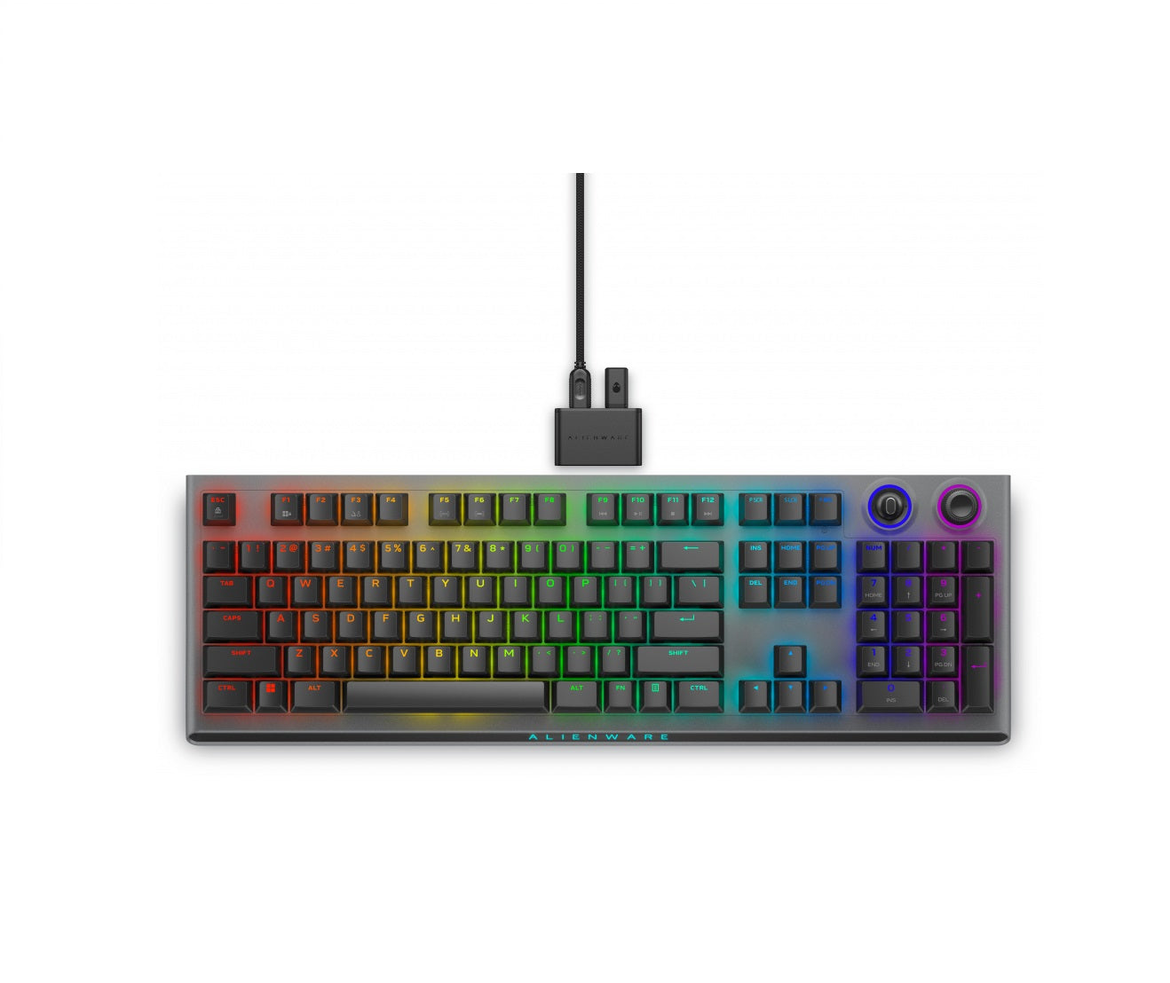 Teclado Alambrico Dell Alienware Tri-mode Gaming Aw92k 520-bbcg