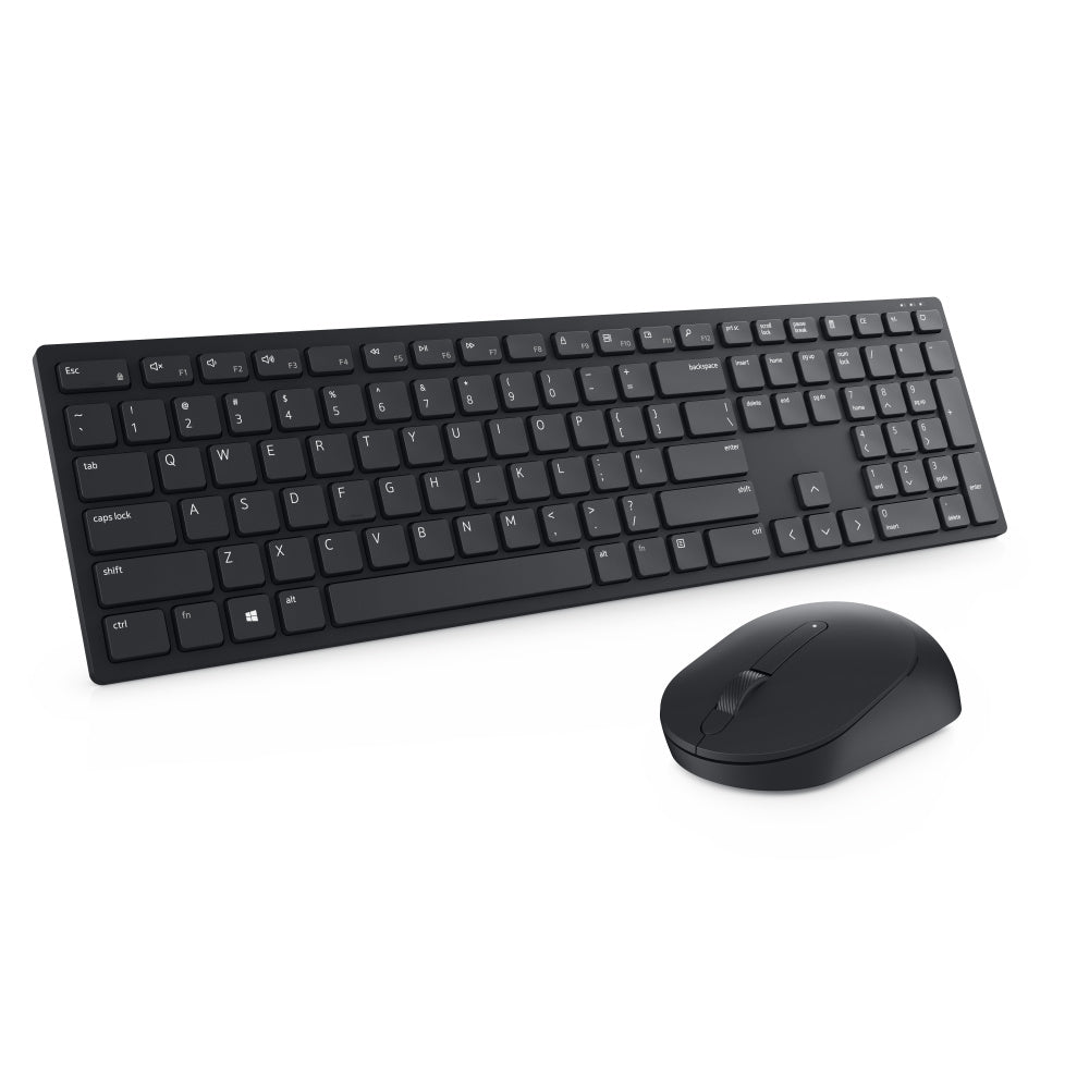 Kit Teclado Y Mouse Dell Pro Km5221w Inalambrico En Ingles  | Negro |580-ajis |
