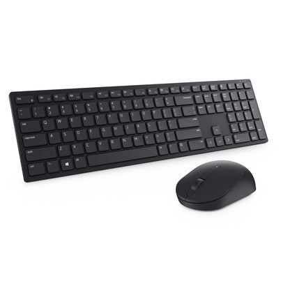Kit Teclado Y Mouse Dell Pro Km5221w Inalambrico En Ingles  | Negro |580-ajis |