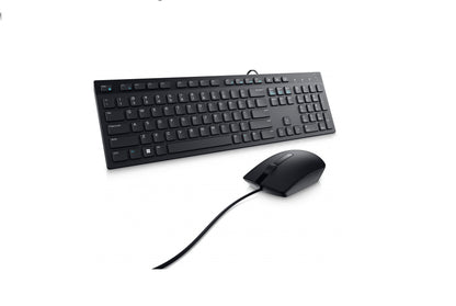 Kit Teclado Y Mouse Dell Km300c Alambrico De 105 Teclas En EspaÑol Color Negro