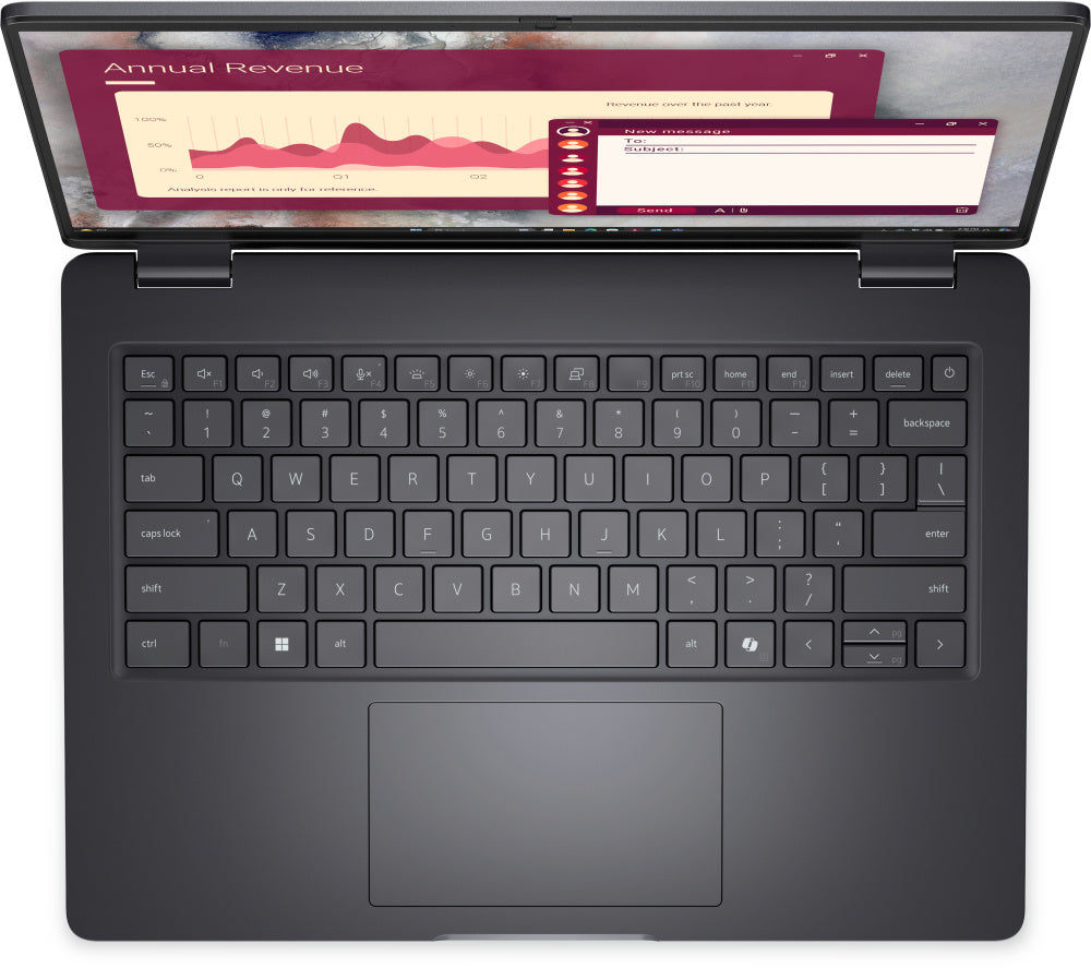 Laptop Dell Pro 14 | Ai Pc | Intel Core Ultra 5 255u 12 Tops | 16 Gb (1x16 Gb) |  512 Gb Ssd (qcl) | 14 Fhd | Win11 Pro | 1 AÑo De Garantia  7xnfp