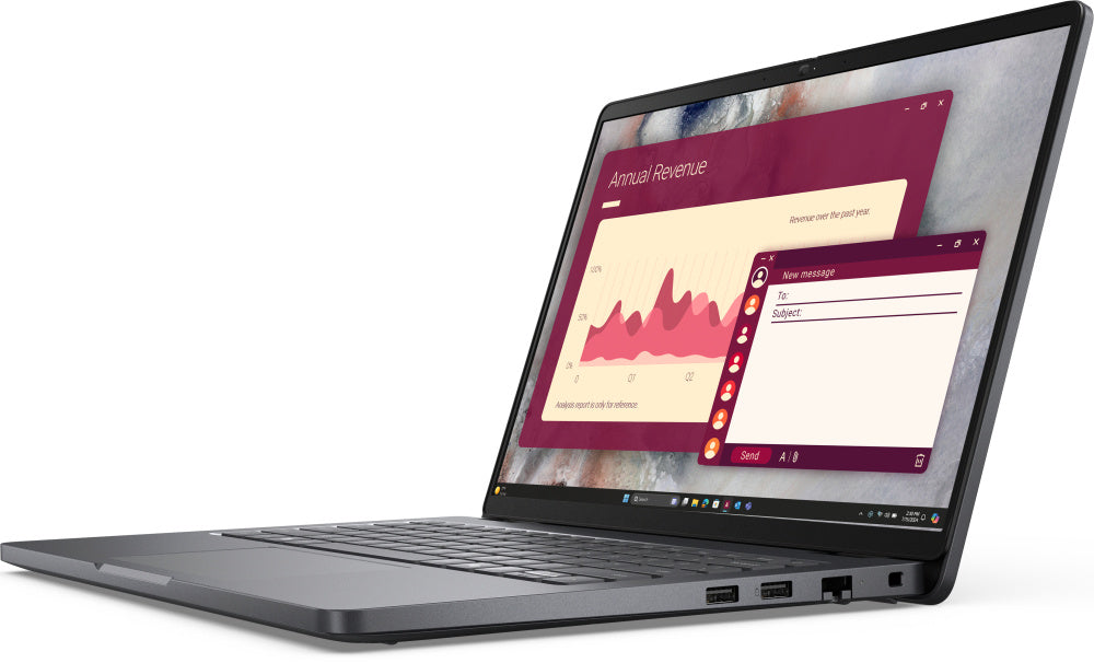 Laptop Dell Pro 14 | Ai Pc | Intel Core Ultra 5 255u 12 Tops | 16 Gb (1x16 Gb) |  512 Gb Ssd (qcl) | 14 Fhd | Win11 Pro | 1 AÑo De Garantia  7xnfp