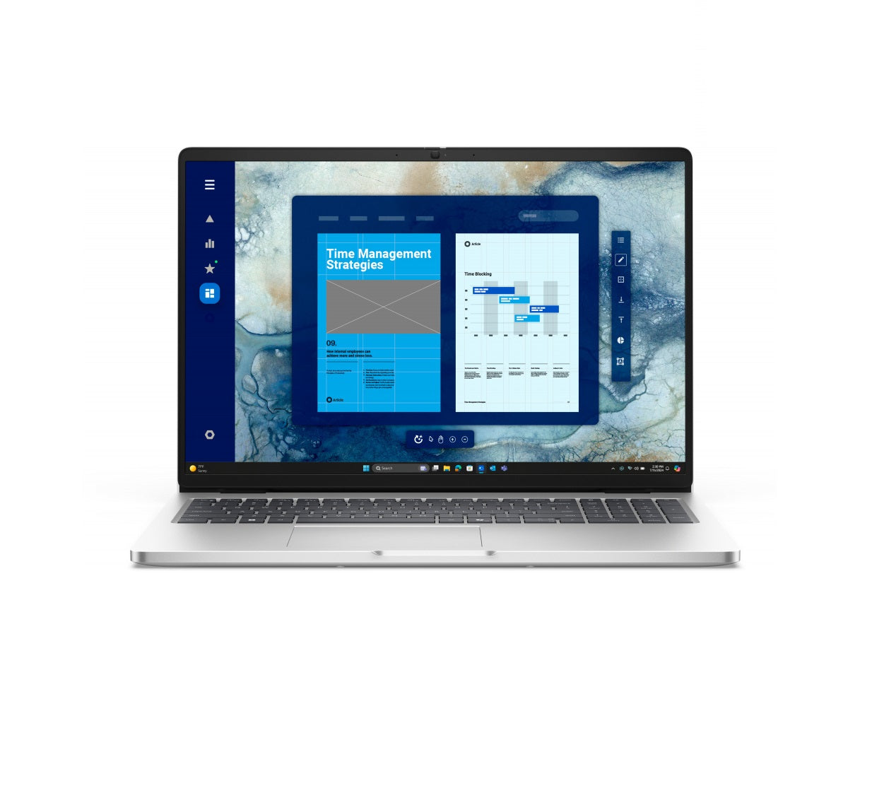 Laptop Dell Pro 16 | Intel Core Ultra 5 235u | 16 Gb | 512 Gb Ssd | 16 Fhd | Win11 Pro | 3 AÑo De Garantia | Plateado | Dvrc5