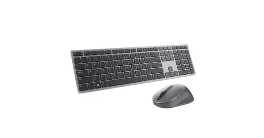 Kit Teclado Y Mouse Dell Km7321w Inalambrico Usb Bluetooth Gris 580-ajiy